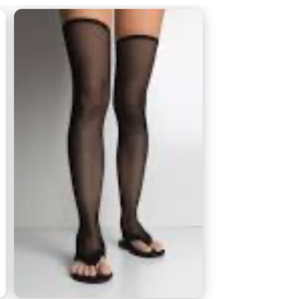 Cape Robbin Thigh High Fishnet Thong Sandal